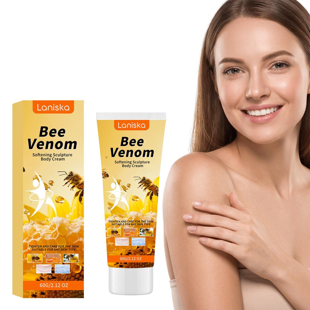 LANISKA Bienenstich Armcreme Feuchtigkeitsspendend Glatt Zart Täglich Leicht Nicht Fettend Aufhellend Hand- und Armcreme 60g