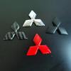 ABS Auto Styling Auto Stuurwiel Midden Sticker voor Lancer EX Galant ASX Outlander Pajero Eclipse Badge Accessoires ZL0