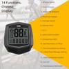 LCD Display Bicycle Cycling Computer Waterproof Mini Size Bike Speedmeter Auto Sleep 15 Functions Digital Speedometer