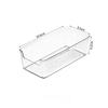 Drawer Storage Box Small Box for Separation and Organization Transparent PET Plastic Division Magic Tool