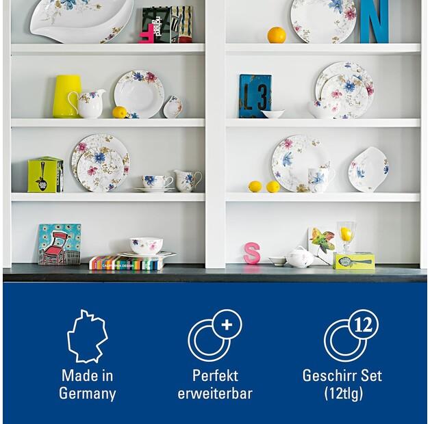 Villeroy & Boch Mariefleur Basic Service for 12, 12 Pieces (1041007609)