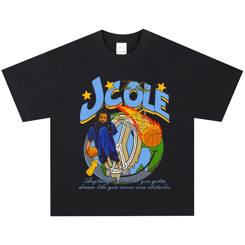 J. Cole T-Shirt, Soft Fabric Casual Daily Wear XXXXL