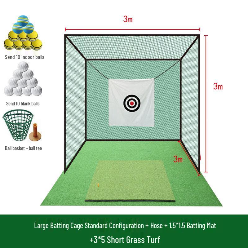 Golf Practice Hitting Cage Set