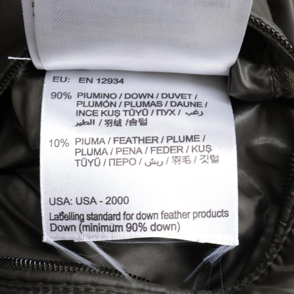 Moncler MONTGENEVRE Montgenevre Wool Down Jacket Jacket 1 khakiUsed