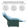 VidaXL Fauteuil Inclinable Électrique, Chaise de Relaxation avec Dossier et Repose-pied Réglables, Siège de Salon, Moderne, 3204324