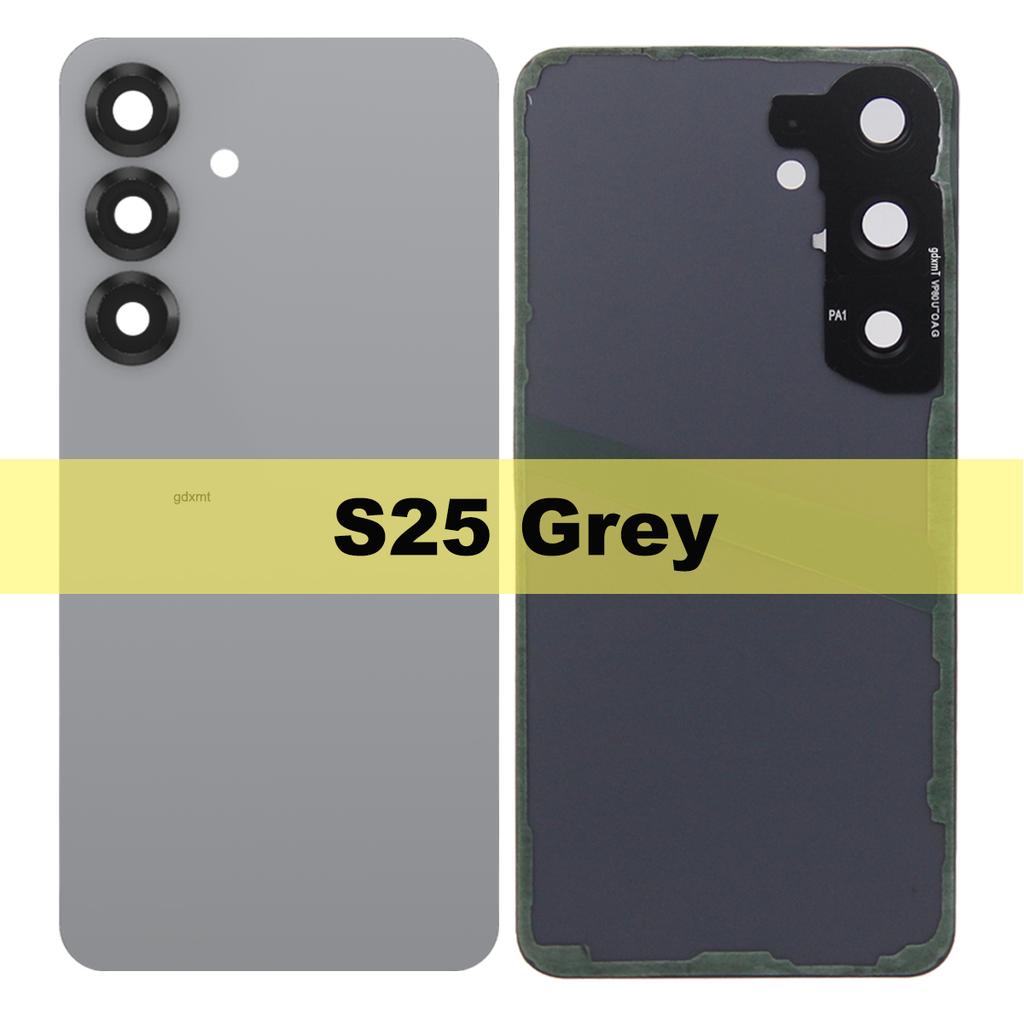 For Samsung Galaxy S25 S25 plus S931B S931B/DS S936 S936U Back Cover Repair Parts Door With Lens Back Glass Battery Cover