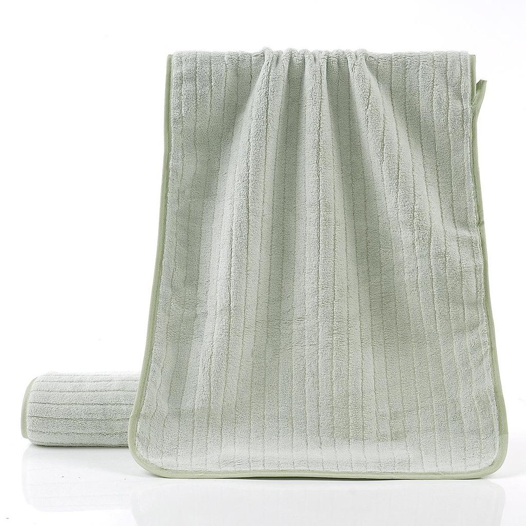 Soft, Quick-Dry Coral Fleece Towel - Absorbent & Shed-Free for Face Washing