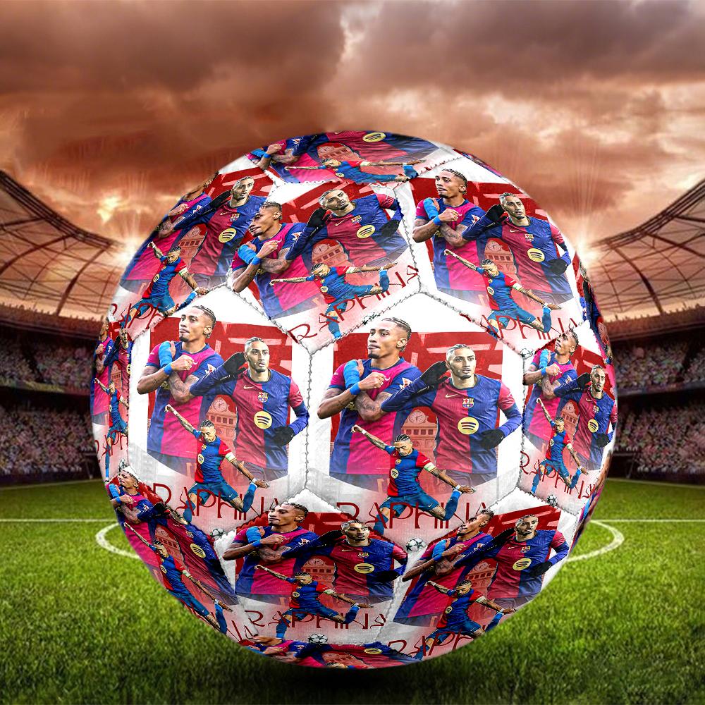 1 pz Haalands Momento Elettrico Design Elegante Taglia 5 Pallone da Calcio Professionale per Competizione Allenamento Pratica. 0701a4