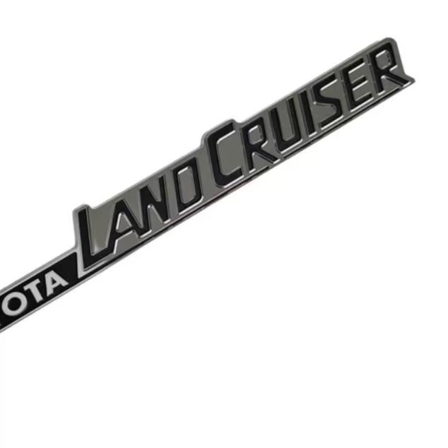 Fits Toyota Land Cruiser 1981-1990 BJ60 FJ60 Emblem Set (Adhesive)