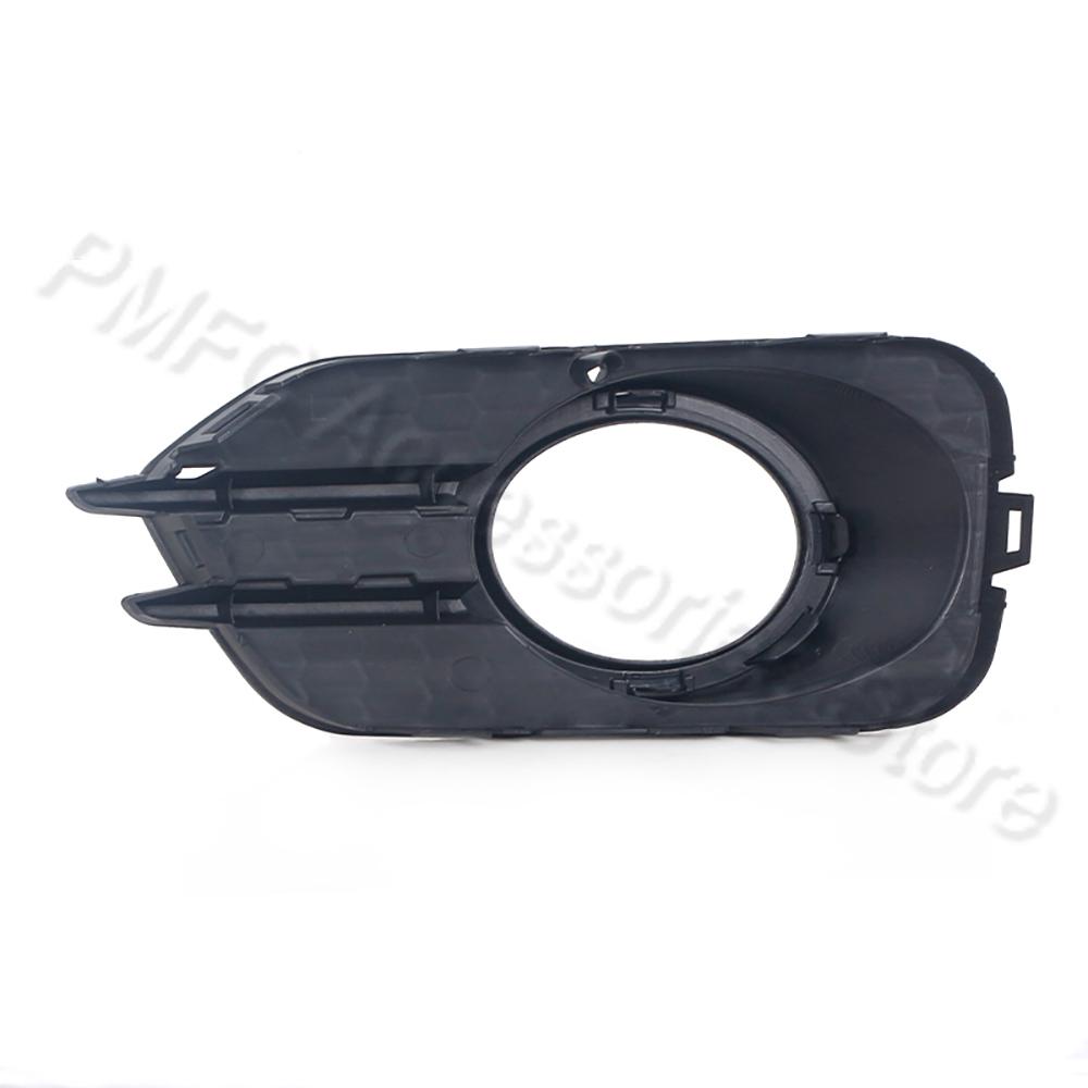 For VW Tiguan 2012 2013 2014 2015 2016 2017 2018 US Version Front Bumper Fog Light Lamp Cover Frame Grille 5N0853665J 5N0853666J