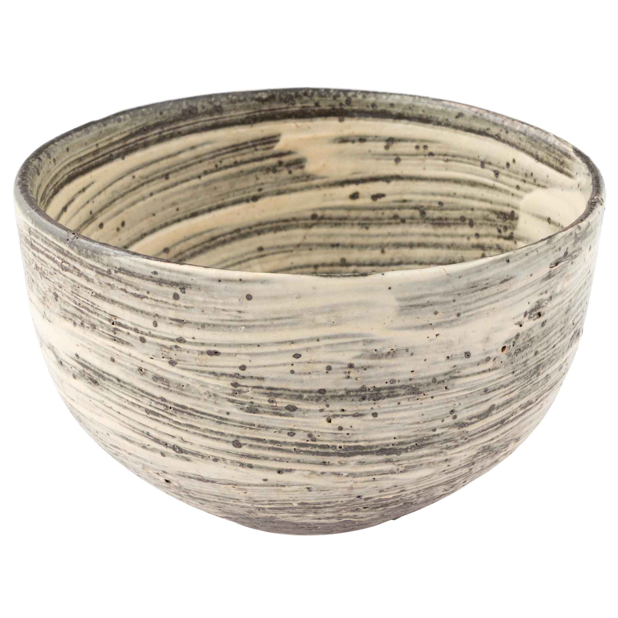 

Marui Seito Shigaraki Ware Hechimon Bowl, 600ml Capacity, White Storm, White, MR-3-4573