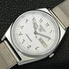 JAPAN VINTAGE REFURBISHED SEIKO 5 AUTOMATIC 6309A MENS WHITE WATCH a441325-5 Sk-a441325