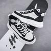 GAGJ klasyczne buty deskorolkowe mid-top męskie nowe jesienno-zimowe na platformie casualowe buty sportowe prosta atmosfera ciepłe i wygodne buty męskie