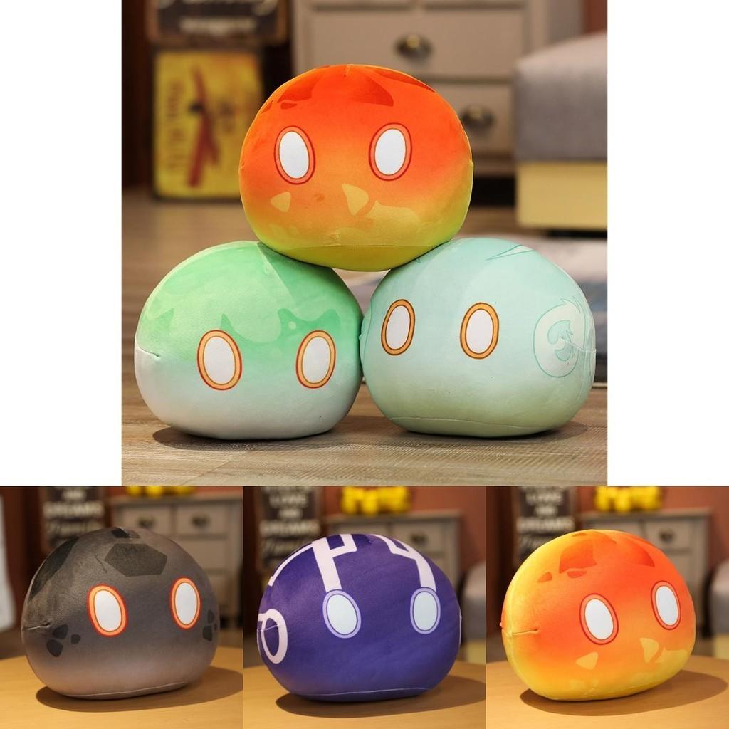 Genshin Impact Slime Theme Adorable Plush Dolls Perfect Kids Gift Cartoon Pillow