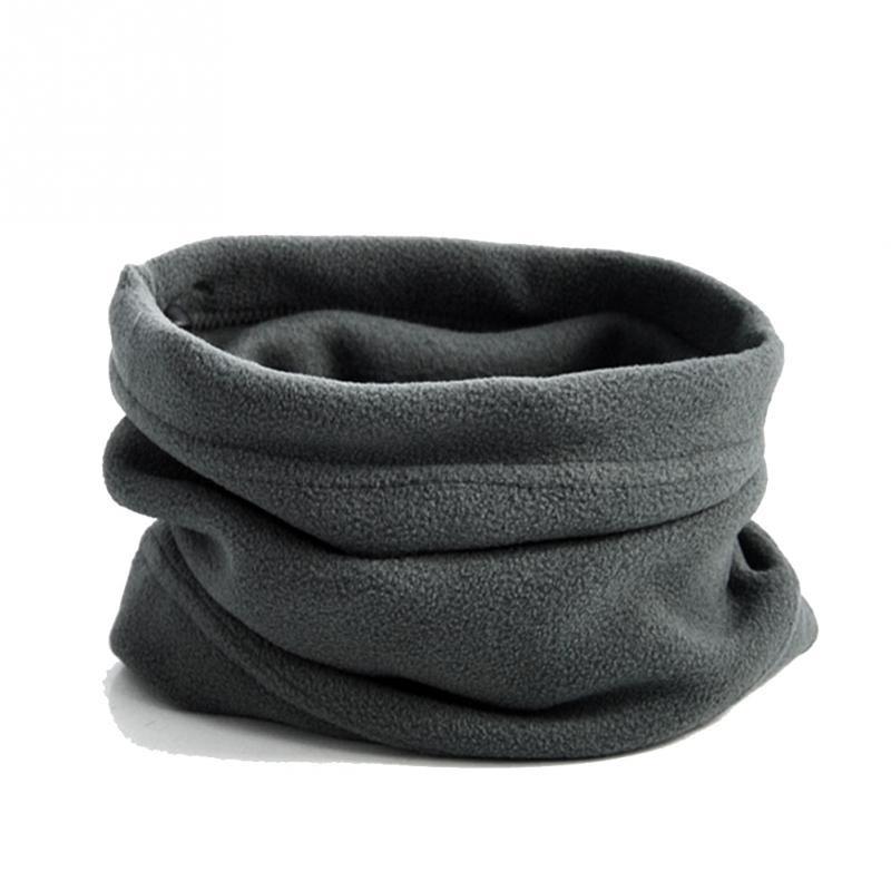 Winter Warm Sports Thermal polar fleece fabric Scarfs Snood Neck Warmer Face Mask Beanie Hats Caps