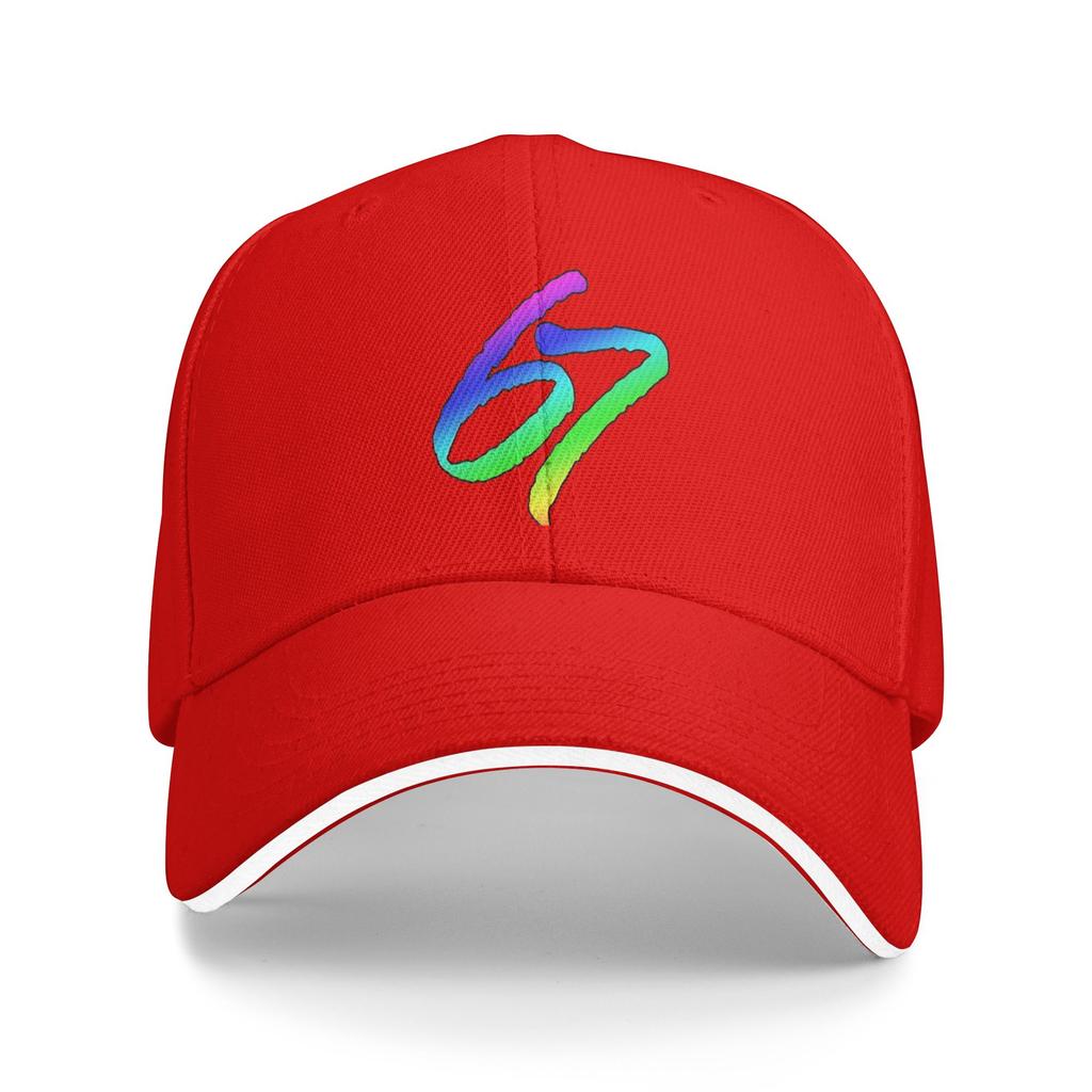 67 Funny Meme Six Seven Casual Baseball Cap Summer Trucker Hat Hot Sale Outdoor Sport Hip Hop Hats Men Streetwear Baseball Caps