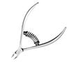 Sharp Manicure Cuticle Nippers Spring 5-6mm Professional Cuticle Cutter Nail Clipper Trimmer Pedicure Pliers Cuticle Scissors