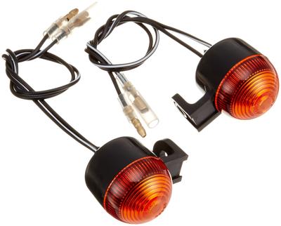 Kitaco 102-80-0500-10 Warren Mini Blinker Set, Orange Linse/Einzelkugel