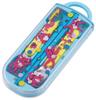 Skater Lunch Box Chopsticks Trio Set for Boys and Girls Children's (Chopsticks, Spoon, Fork) 16.5cm (Kekechama Design) TACC2-A