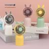 Mini Cartoon USB Handheld Fan - Portable Desktop Fan with Custom Logo Option