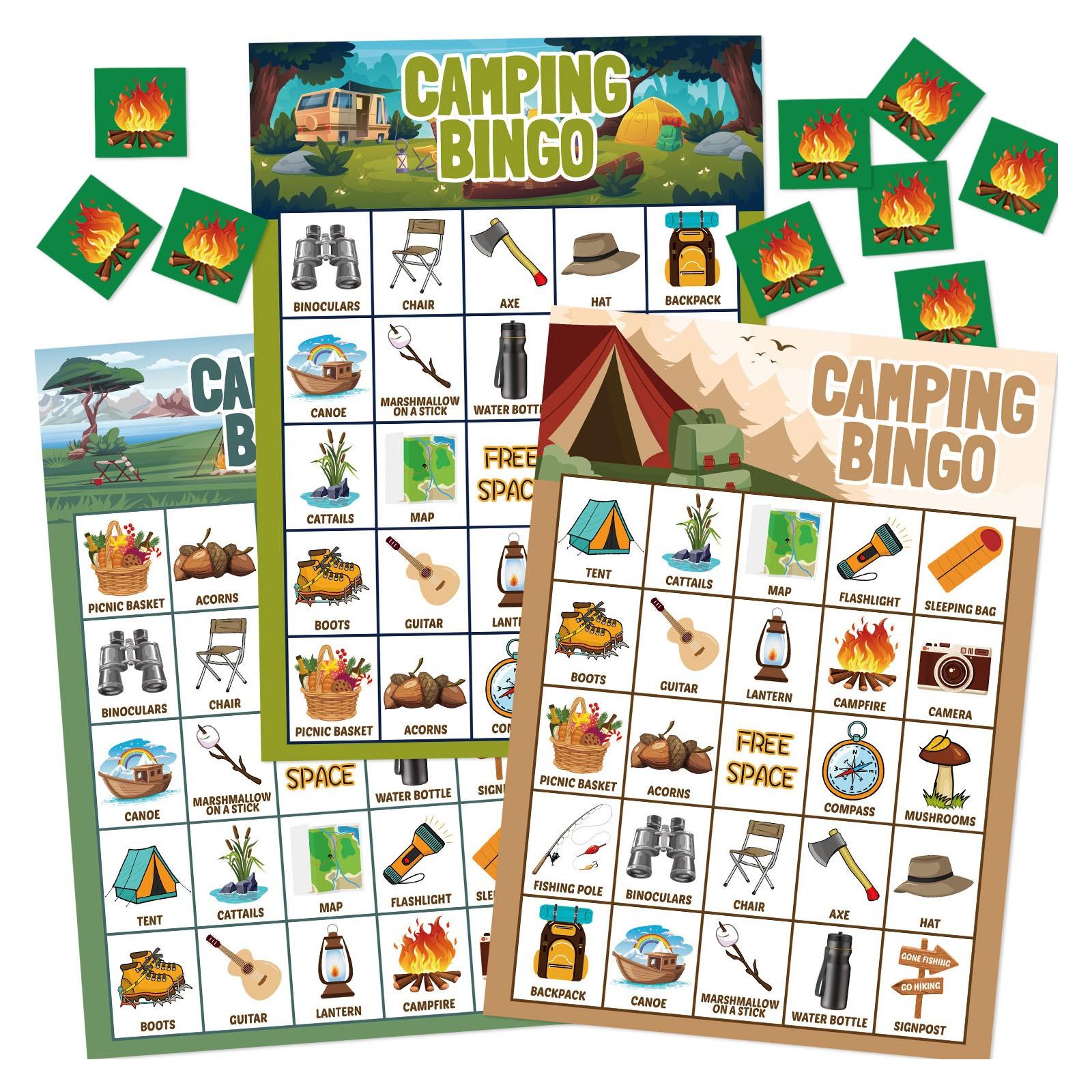 

Кемпинговая игра для детей, походная вечеринка, походные развлечения One Size