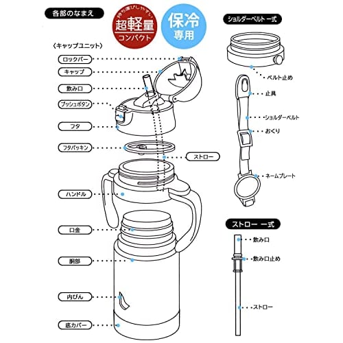 Skater Two Hands with Straw Stainless Steel Water Bottle Baby Mug Disney Winnie the Pooh Picnic 350ml Girls STWM3N-A