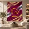 Decorative Tapestry,Brisbane Broncos Printed Wall Art, Lightweight Wall Hanging For Bedroom Background