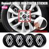 4Pcs 56mm Car Wheel Center Caps Hubcap Cover Stickers For Renault Megane 3 2 4 Clio4 5 Captur Trafic Scenic2 Austral Kangoo QM6