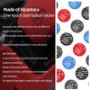 Betterhumz For Mazda 3 Axela CX50 CX30 - Made of Alcantara Engine Ignition Start Stop Trim Stickers Car Interior Accessories