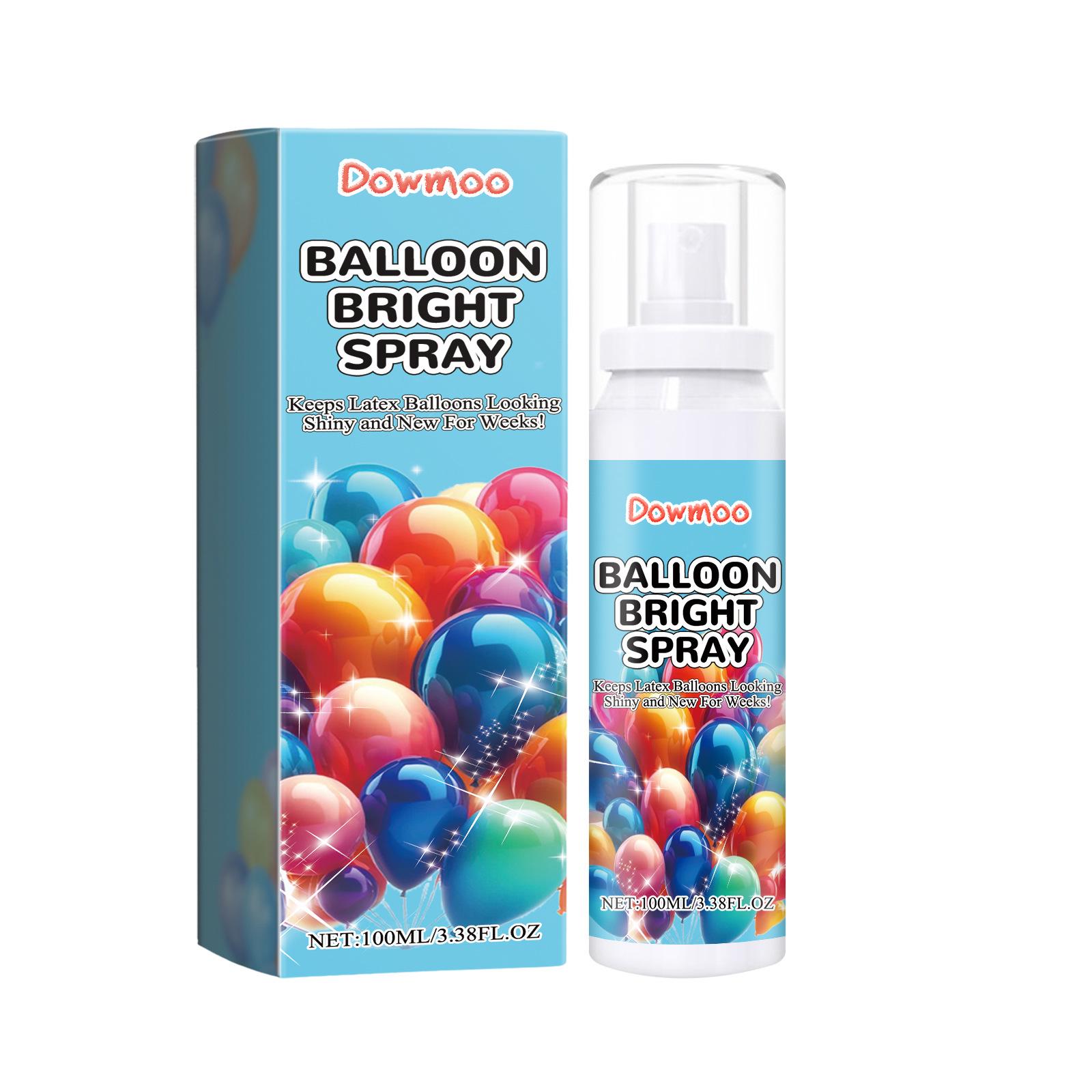 Dowmoo Anti-Oxidation Balloon Spray: Enhances Gloss, Maintains Bright Appearance, Perfect for Scene Decoration.