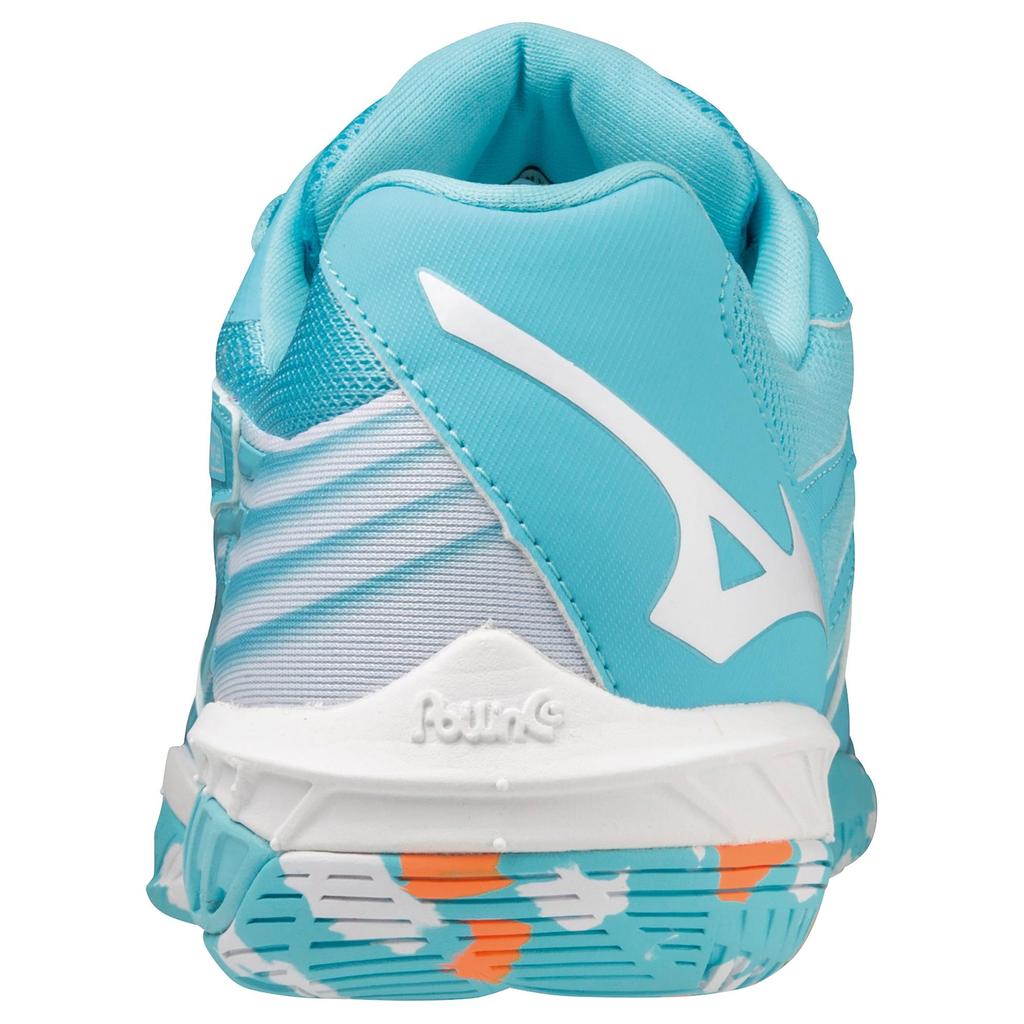 Mizuno Wave Claw Low top Badminton Shoes Unisex Blue 71GA2117