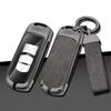 Leather Metal Car Key Case Cover For Mazda 2 3 6 Atenza Axela Demio Cx-5 Cx5 Cx-3 Cx7 Cx-9      Accessories