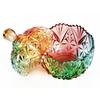 Beautiful European Style Multicolored High Transparency Glasses Candy Storage Jar for Decors and Organization at Homes