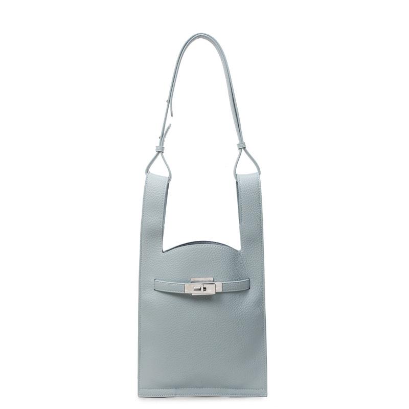 Lychee Pattern Portable Vegetable Basket Bag Women's New Trendy Niche Underarm Bag Fashionable Shoulder Messenger Bag
