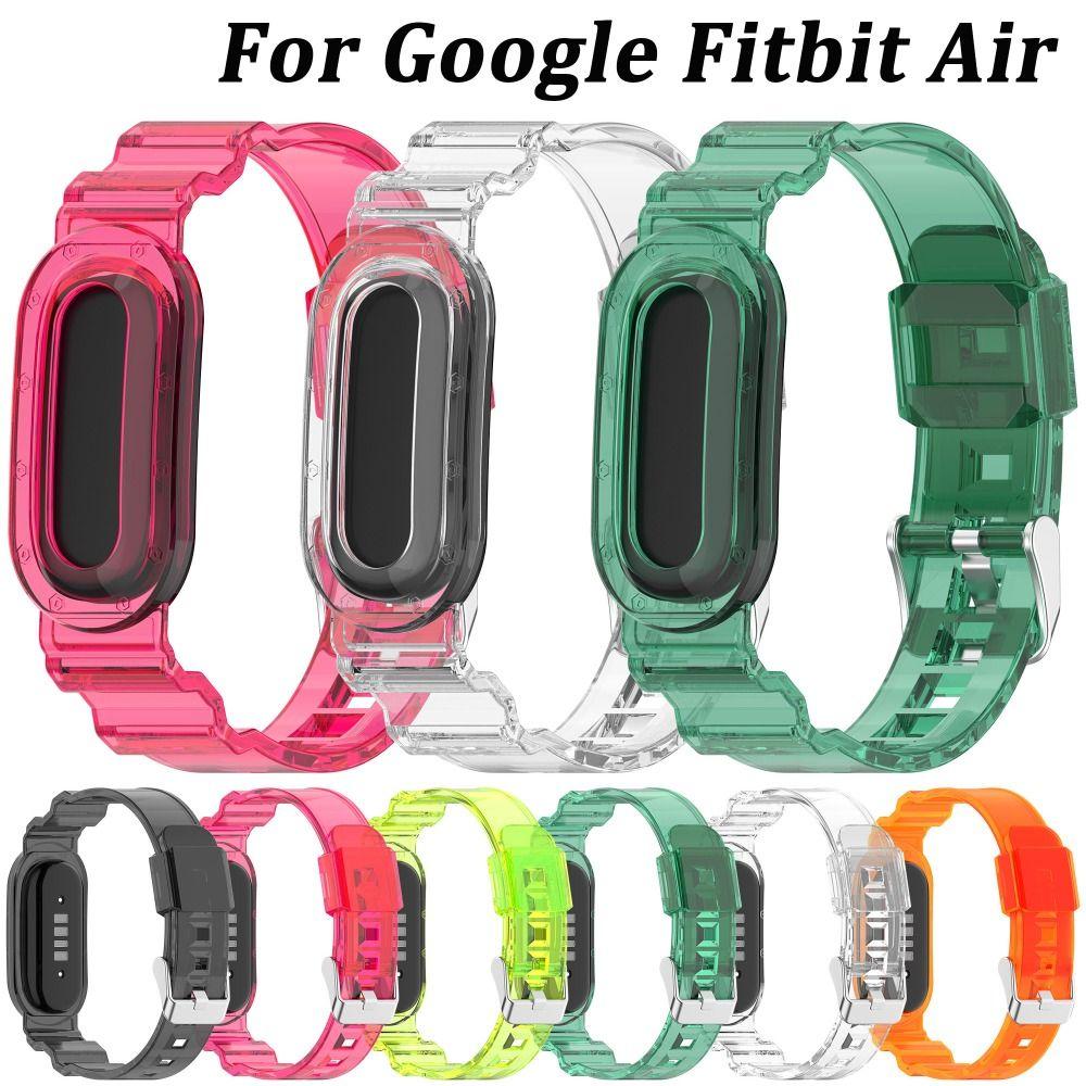 Adjustable TPU Loop Watchband Strap Bracelet for Google Fitbit Air Smart Band Accessories