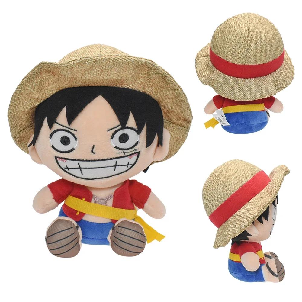 One Piece Original Plush Toy Luffy Chopper Ace Roronoa Zoro Cartoon  Anime Cute 8 Inch Stuffed Doll for Kids Xmas Gifts 20CM