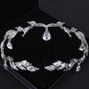 Silberne Kristall Diademe und Kronen Haarreif für Damen Party Braut Hochzeit Haarschmuck Schmuck Krone Diadem Haarreif Geschenk