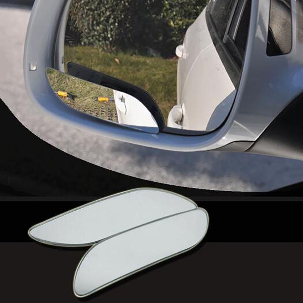 New 2Pcs Car Blind Spot Mirror Wide Angle Convex Rear Side View Mirror Accessories