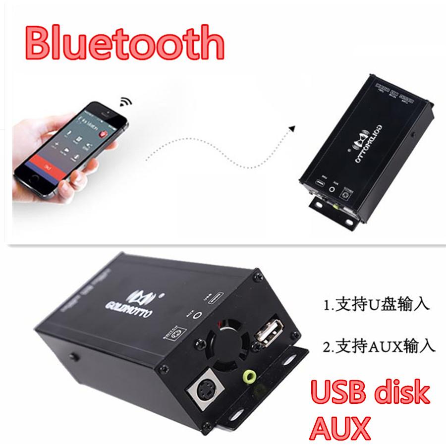 12V High Power Car Speakers Audio Amplifier Mp3 Player Bluetooth For Motorcycle Atv Fm Radio Usb Aux Music Sound System