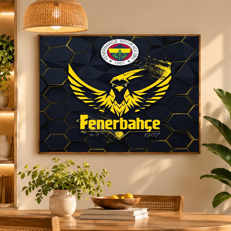 5D Diamond Painting Fenerbahçe FC DIY Full Drill Diamond Art Kit Home Decoration