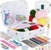 Beginner's 58-Piece Crochet Starter Kit - Complete Set with Portable Wool Knitting Tools