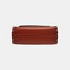[Gebraucht] Parker 18 Nieten Kamelienblüten-Ketten-Klappe Schultertasche Beschichtetes Canvas und Kalbsleder Crossbody-Tasche Klein - Sehr Gut #MIBDDK