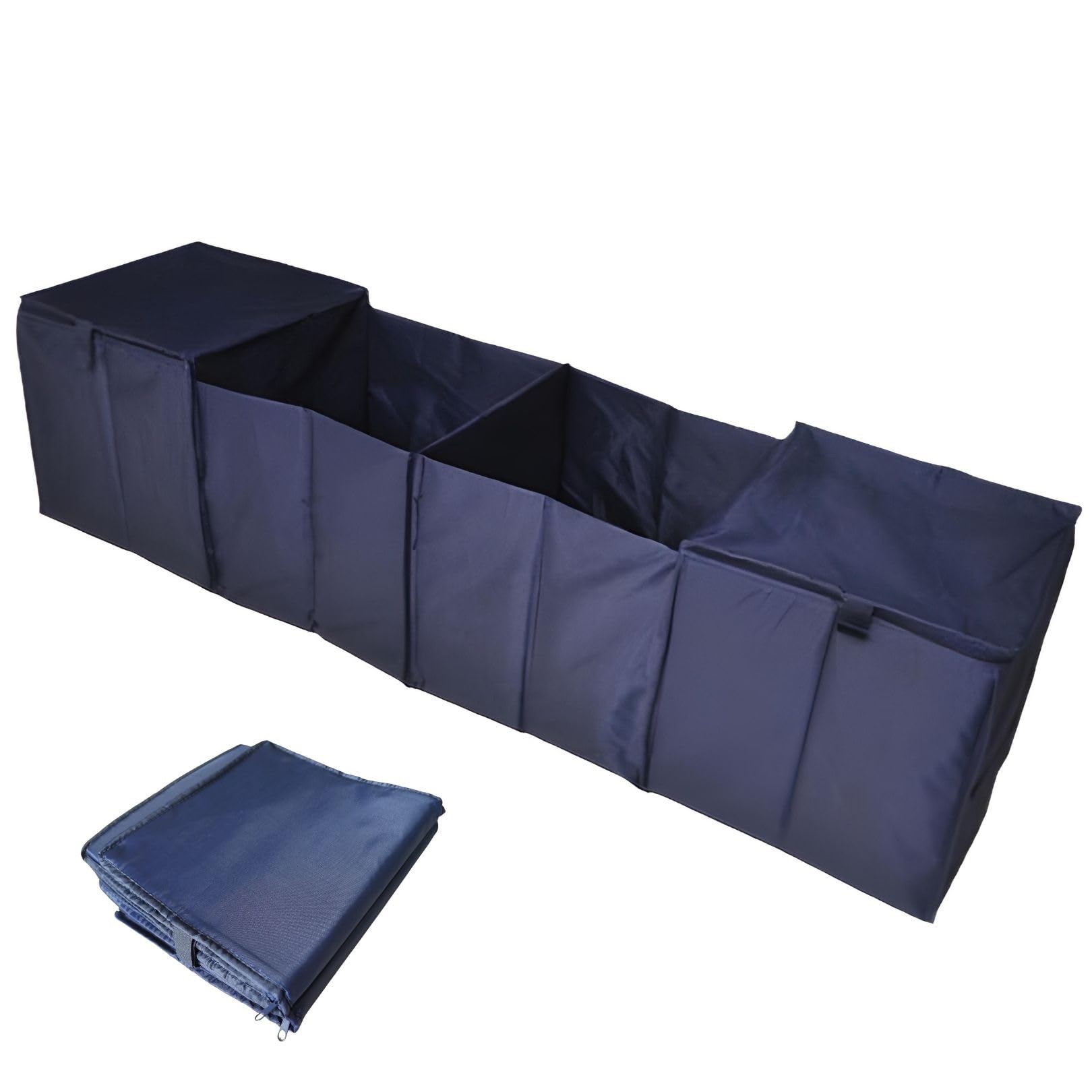 

Foldable Car Storage Keeps Food Cold and Large Foldable Trunk Luggage Convenient Storage for Back Seats Box, Insulated, Warm, Capacity, Box, Storage,