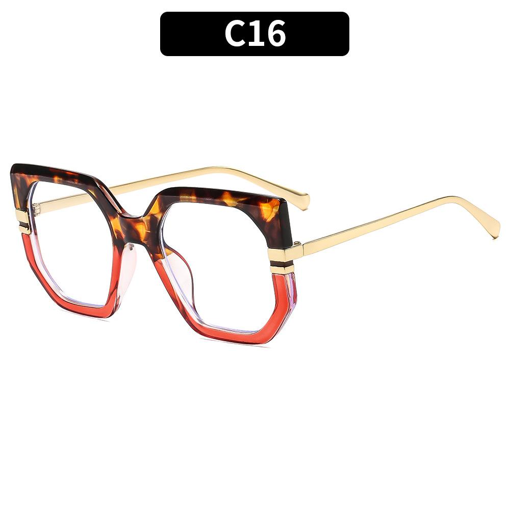 

Square Frame Leopard Print Sunglasses New Arrival Fashion Retro Style UV400 Protection Sunglasses for Women as pictures