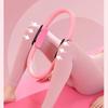 Pilates Ring Resistance Circle With Non Slip Handles For Home Fitness Leg Arm Back Stretching Training ABS Fiberglass Exercise Tool