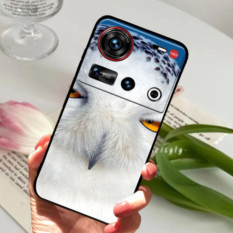 For ZTE Nubia Z70 Ultra 5G Case NX733J Shockproof Soft TPU Silicone Phone Cover For ZTE Nubia Z60S Pro 5G Z50S Pro Bumper Fundas