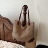 Popular Women's Bag Large-capacity Underarm Single-shoulder Bag Beach Vacation Handbag
