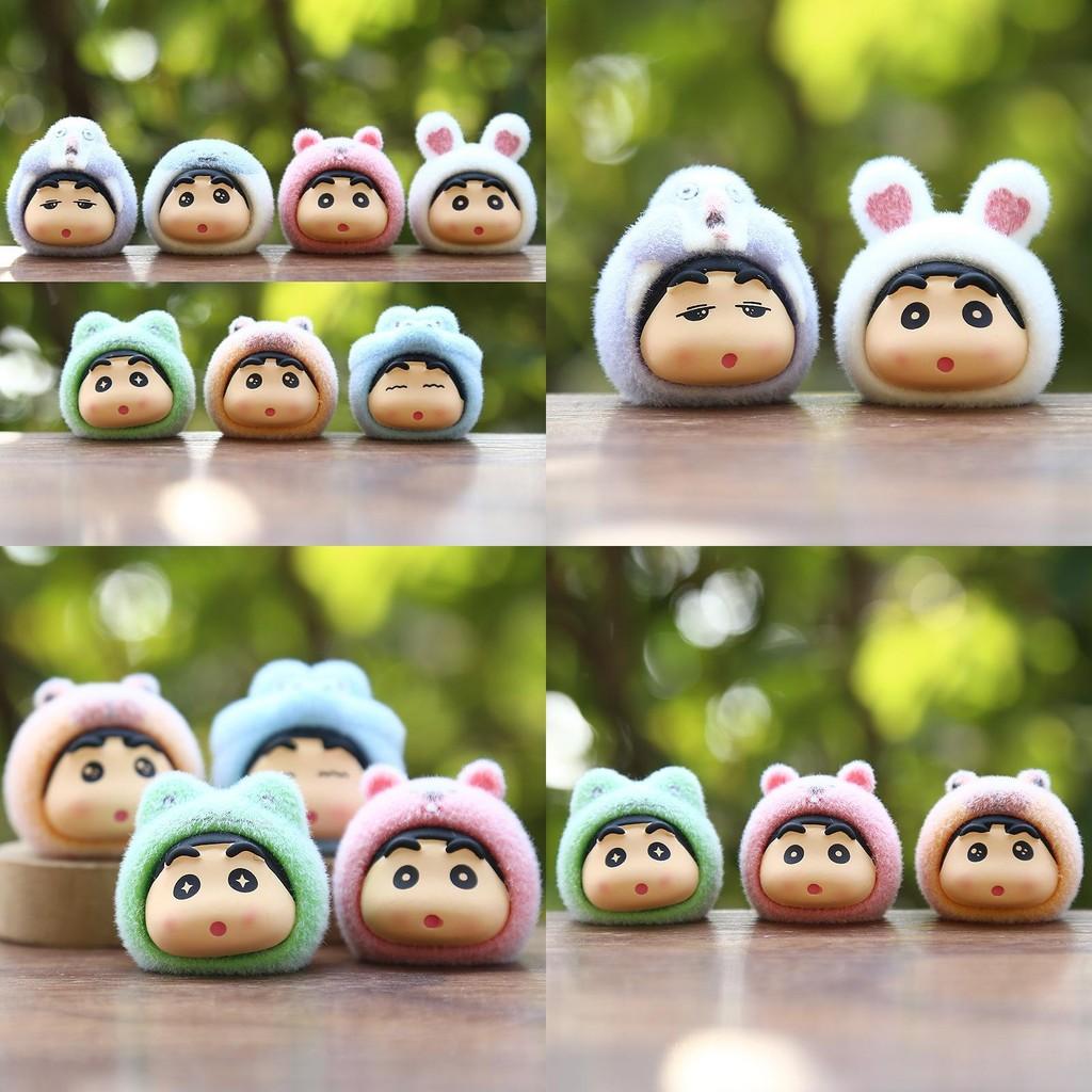 Chan Crayon Shin Animal Dress Up Toy Room Decoration Micro Landscape Ornament