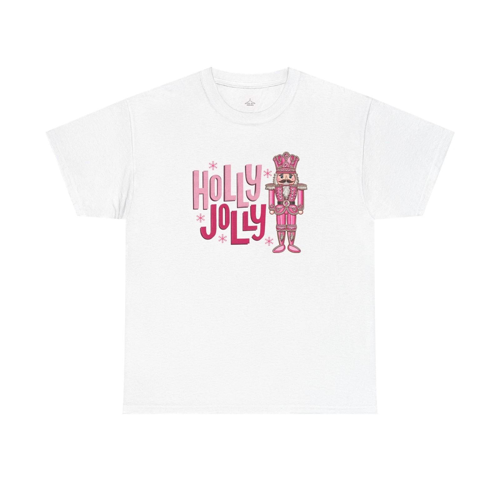 Holly Jolly Nutcracker Tee, Unisex Christmas Shirt, Holiday T-Shirt, Gift for 4XL