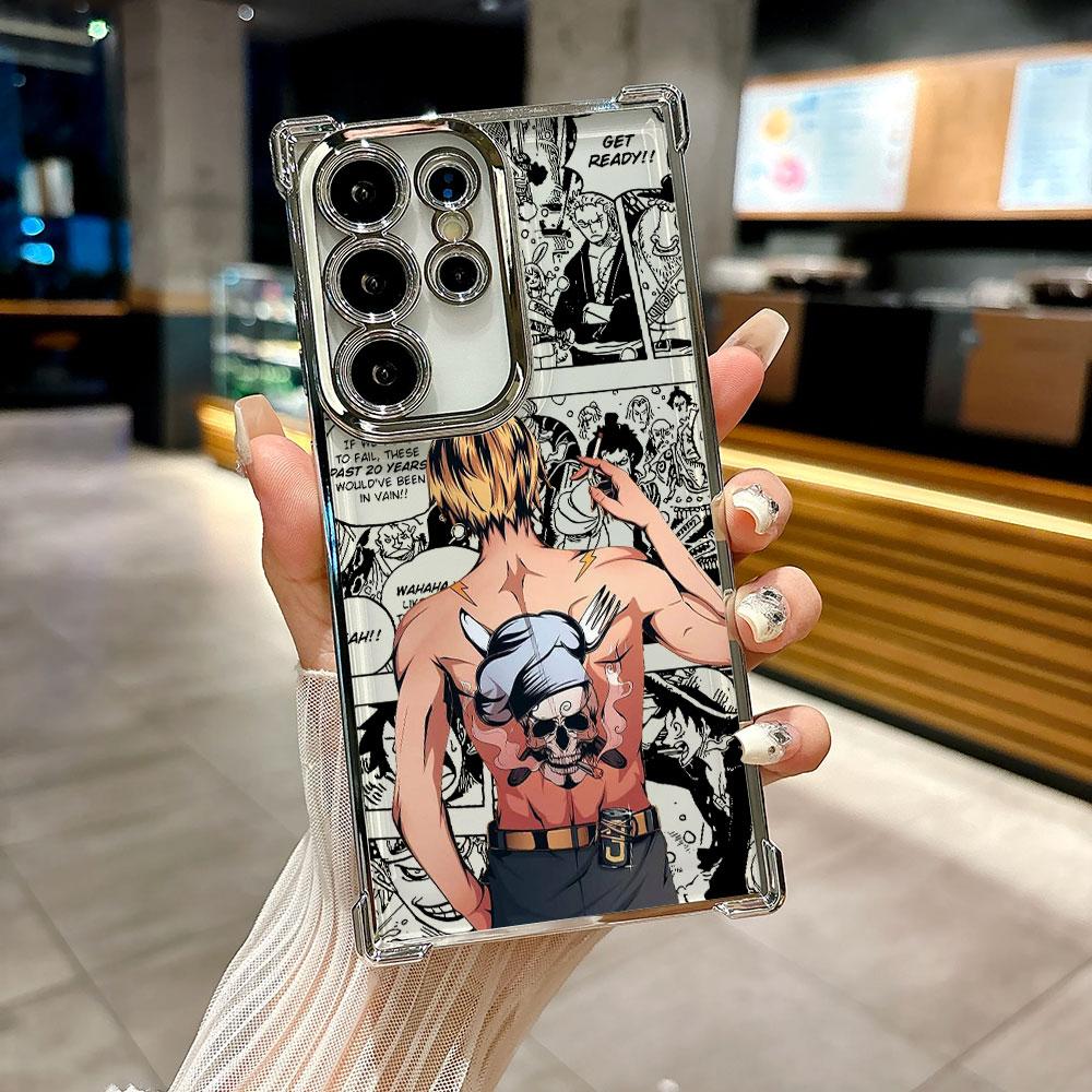 Anime O-One Pieces Shanks Coque For Galaxy S26 Ultra Phone Case For Samsung S26 S25 S24 S23 S21 Ultra S20 FE S25 Plus Soft Cover
